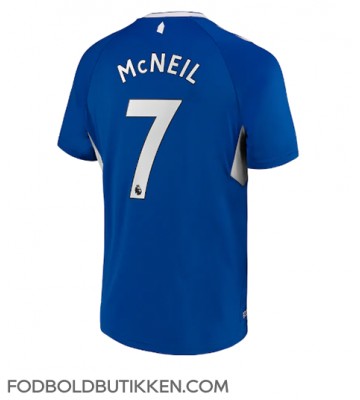 Everton Dwight McNeil #7 Hjemmebanetrøje 2022-23 Kortærmet